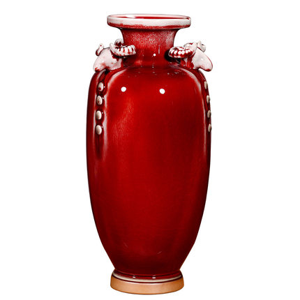 Kompatibel porcelæn Jahrriesnge  til red ice crack vase cna0058 