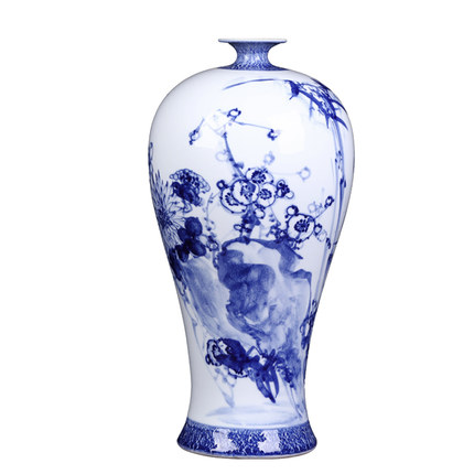 Kompatibel porcelæn Jahrriesnge  til white blue vase cna0077 