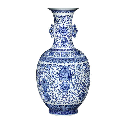 Kompatibel porcelæn Jahrriesnge  til binaural vase cna0096 