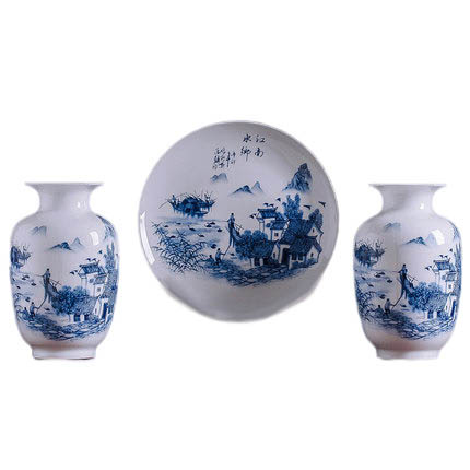 Kompatibel porcelæn Jahrriesnge  til vase set 3 pieces cna0190 