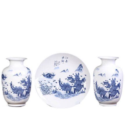 Kompatibel porcelæn Jahrriesnge  til vase set 3 pieces cna0191 