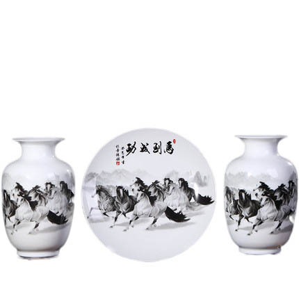 Kompatibel porcelæn Jahrriesnge  til vase set 3 pieces cna0194 