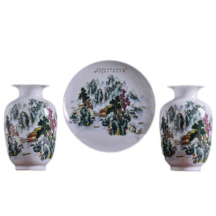 Kompatibel porcelæn Jahrriesnge  til vase set 3 pieces cna0200 