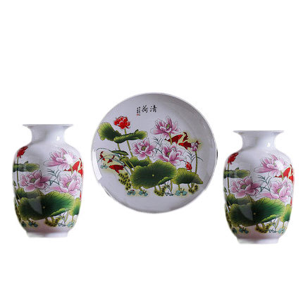 Kompatibel porcelæn Jahrriesnge  til vase set 3 pieces cna0204 