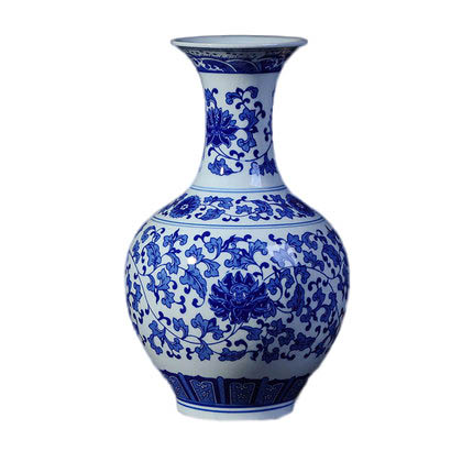 Kompatibel porcelæn Jahrriesnge  til white blue vase cna0210 