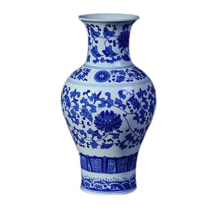 Kompatibel porcelæn Jahrriesnge  til white blue vase cna0211 