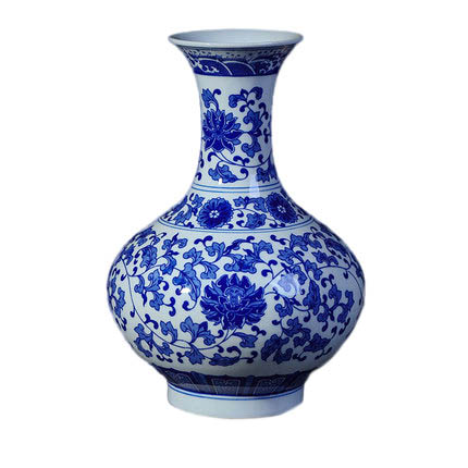 Kompatibel porcelæn Jahrriesnge  til white blue vase cna0212 