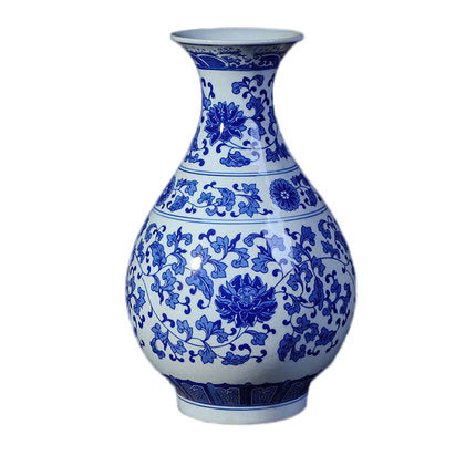 Kompatibel porcelæn Jahrriesnge  til white blue vase cna0213 