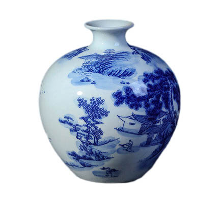 Kompatibel porcelæn Jahrriesnge  til white blue vase cna0219 