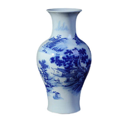 Kompatibel porcelæn Jahrriesnge  til white blue vase cna0220 