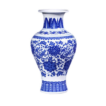 Kompatibel porcelæn Jahrriesnge  til white and blue vase cna0242 