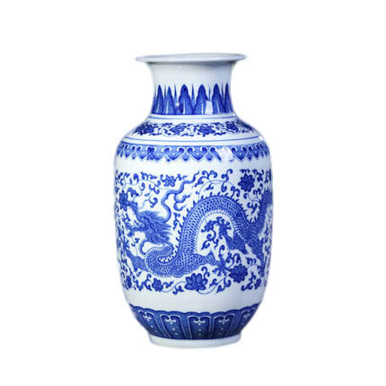 Kompatibel porcelæn Jahrriesnge  til white and blue vase cna0254 