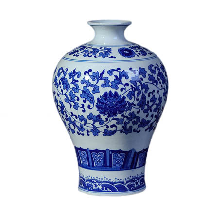 Kompatibel porcelæn Jahrriesnge  til white and blue vase cna0258 