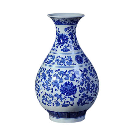 Kompatibel porcelæn Jahrriesnge  til white and blue vase cna0262 