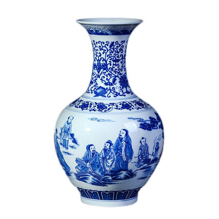 Kompatibel porcelæn Jahrriesnge  til white and blue vase cna0263 