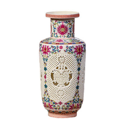 Kompatibel porcelæn Jahrriesnge  til hollow out vase cna0398 