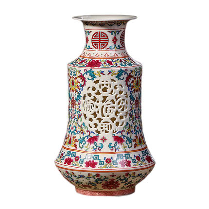 Kompatibel porcelæn Jahrriesnge  til hollow out vase cna0400 