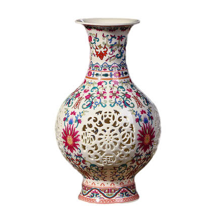 Kompatibel porcelæn Jahrriesnge  til hollow out vase cna0404 