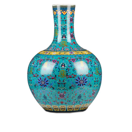 Kompatibel porcelæn Jahrriesnge  til enamel colorful vase cna0617 