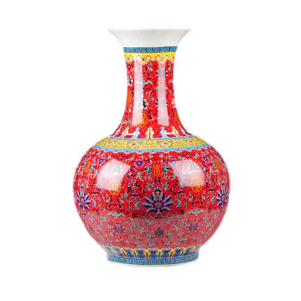 Kompatibel porcelæn Jahrriesnge  til enamel colorful vase cna0619 