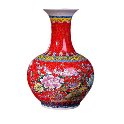 Kompatibel porcelæn Jahrriesnge  til enamel colorful vase cna0624 