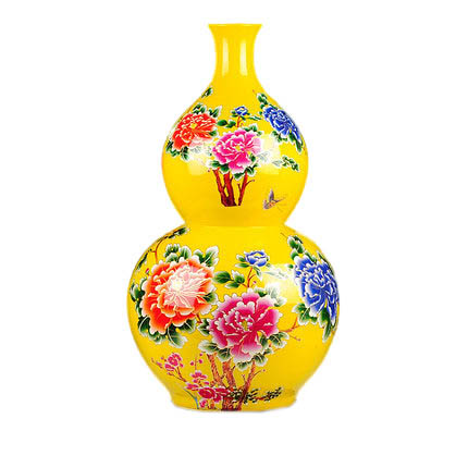 Kompatibel porcelæn Jahrriesnge  til red gourd vase cna0716 