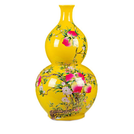 Kompatibel porcelæn Jahrriesnge  til red gourd vase cna0719 