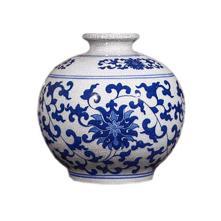 Kompatibel porcelæn Jahrriesnge  til crack glaze vase cna0749 