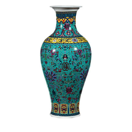 Kompatibel porcelæn Jahrriesnge  til colorful enamel vase cna0803 