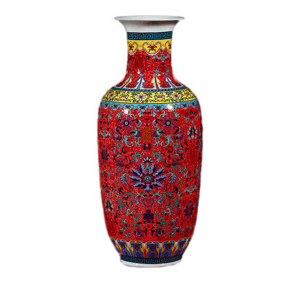 Kompatibel porcelæn Jahrriesnge  til colorful enamel vase cna0806 