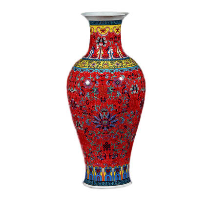 Kompatibel porcelæn Jahrriesnge  til colorful enamel vase cna0807 