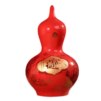 Kompatibel porcelæn Jahrriesnge  til red gourd vase cna0851 