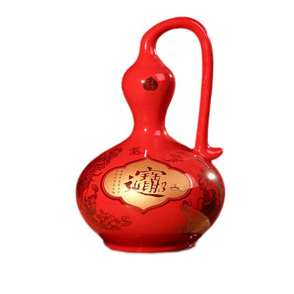 Kompatibel porcelæn Jahrriesnge  til red gourd vase cna0860 