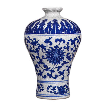 Kompatibel porcelæn Jahrriesnge  til white and blue vase cna0871 