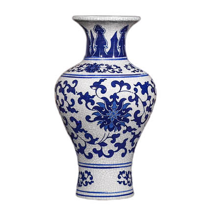 Kompatibel porcelæn Jahrriesnge  til white and blue vase cna0875 