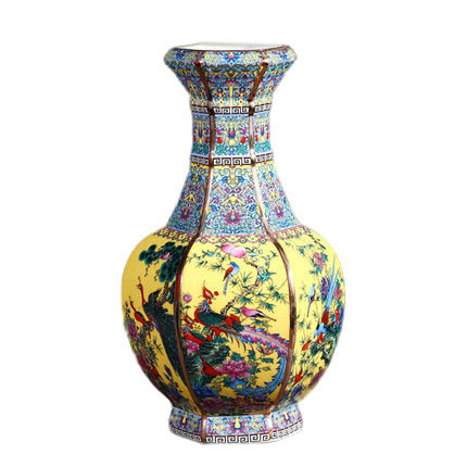 Kompatibel porcelæn Jahrriesnge  til outline in gold vase cna0879 