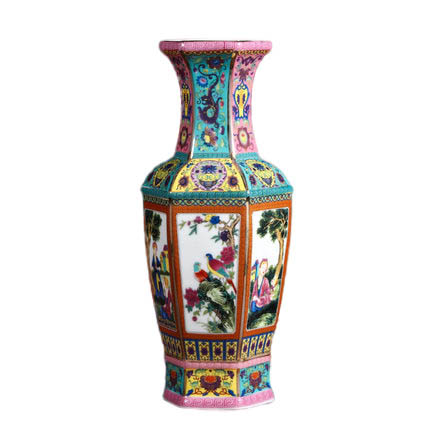 Kompatibel porcelæn Jahrriesnge  til outline in gold vase cna0884 