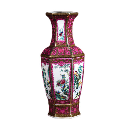 Kompatibel porcelæn Jahrriesnge  til outline in gold vase cna0885 