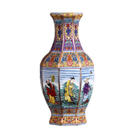 Kompatibel porcelæn Jahrriesnge  til outline in gold vase cna0886 