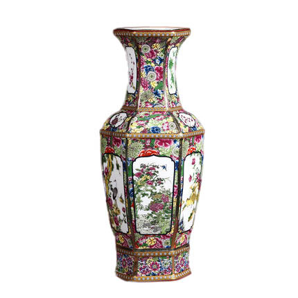 Kompatibel porcelæn Jahrriesnge  til outline in gold vase cna0887 