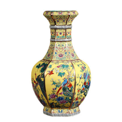 Kompatibel porcelæn Jahrriesnge  til outline in gold vase cna0893 