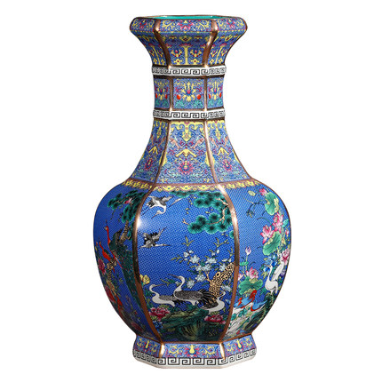 Kompatibel porcelæn Jahrriesnge  til outline in gold vase cna0894 