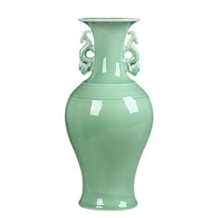 Kompatibel porcelæn Jahrriesnge  til green binaural vase cna0916 