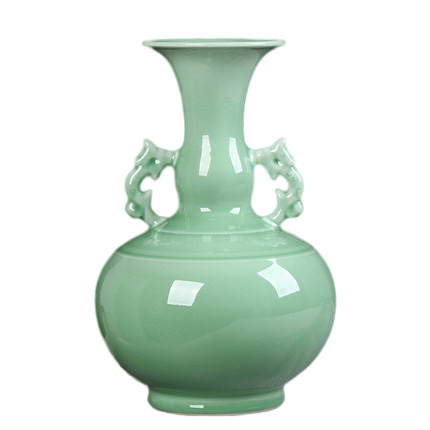 Kompatibel porcelæn Jahrriesnge  til green binaural vase cna0919 