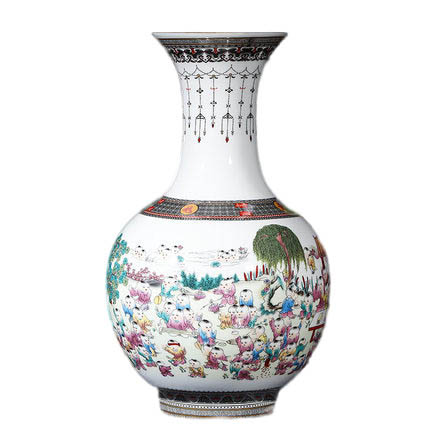 Kompatibel porcelæn Jahrriesnge  til landscape vase cna0924 