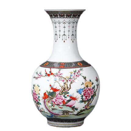 Kompatibel porcelæn Jahrriesnge  til landscape vase cna0926 