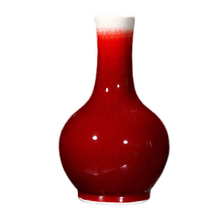 Kompatibel porcelæn Jahrriesnge  til crack glaze red vase cna0949 