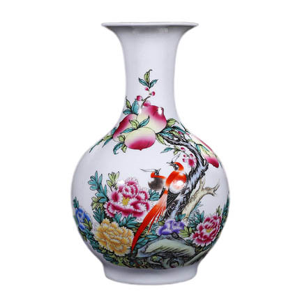 Kompatibel porcelæn Jahrriesnge  til peach vase cna0988 