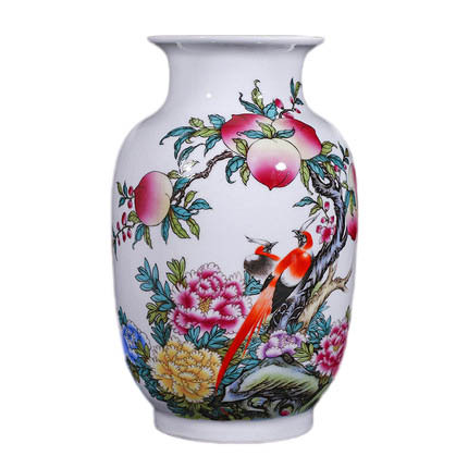 Kompatibel porcelæn Jahrriesnge  til peach vase cna0989 