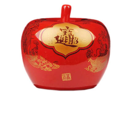 Kompatibel porcelæn Jahrriesnge  til red apple vase cna1022 